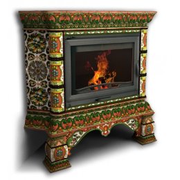 Каминная облицовка КимрПечь Кострома угловая Июль